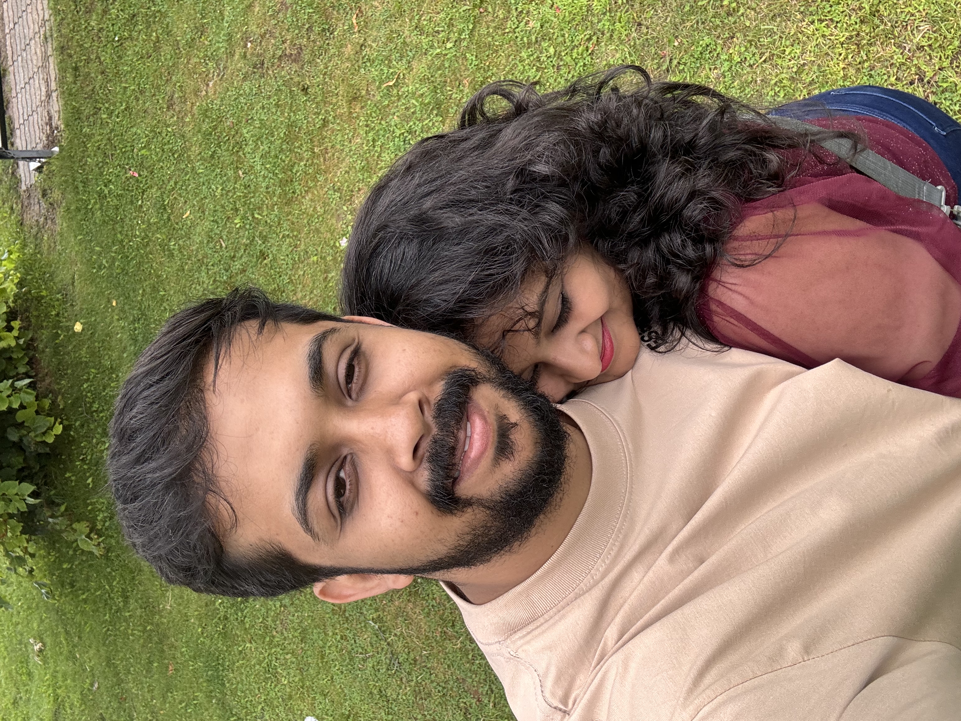 Park selfie together