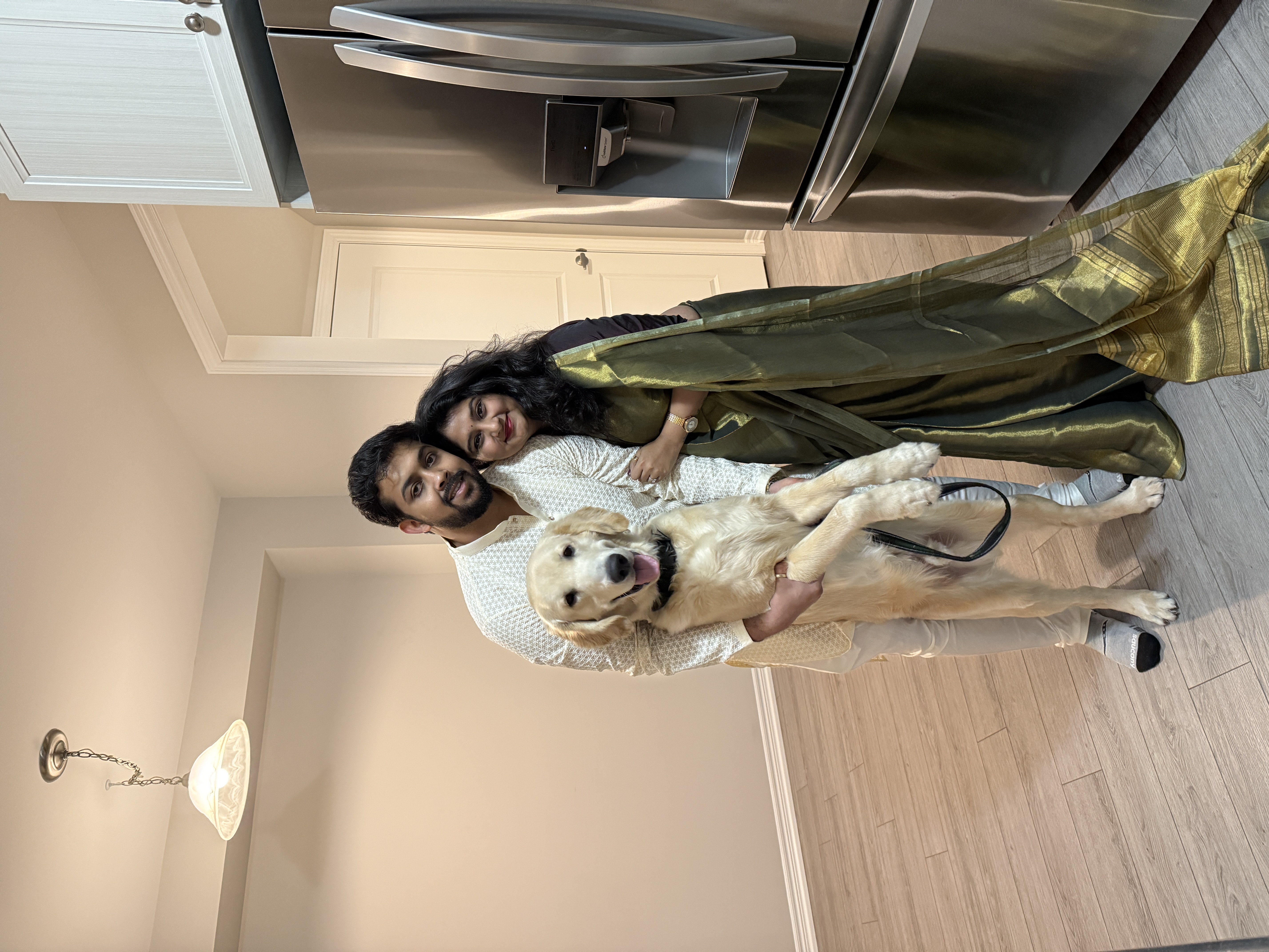 Family of 3 in our home