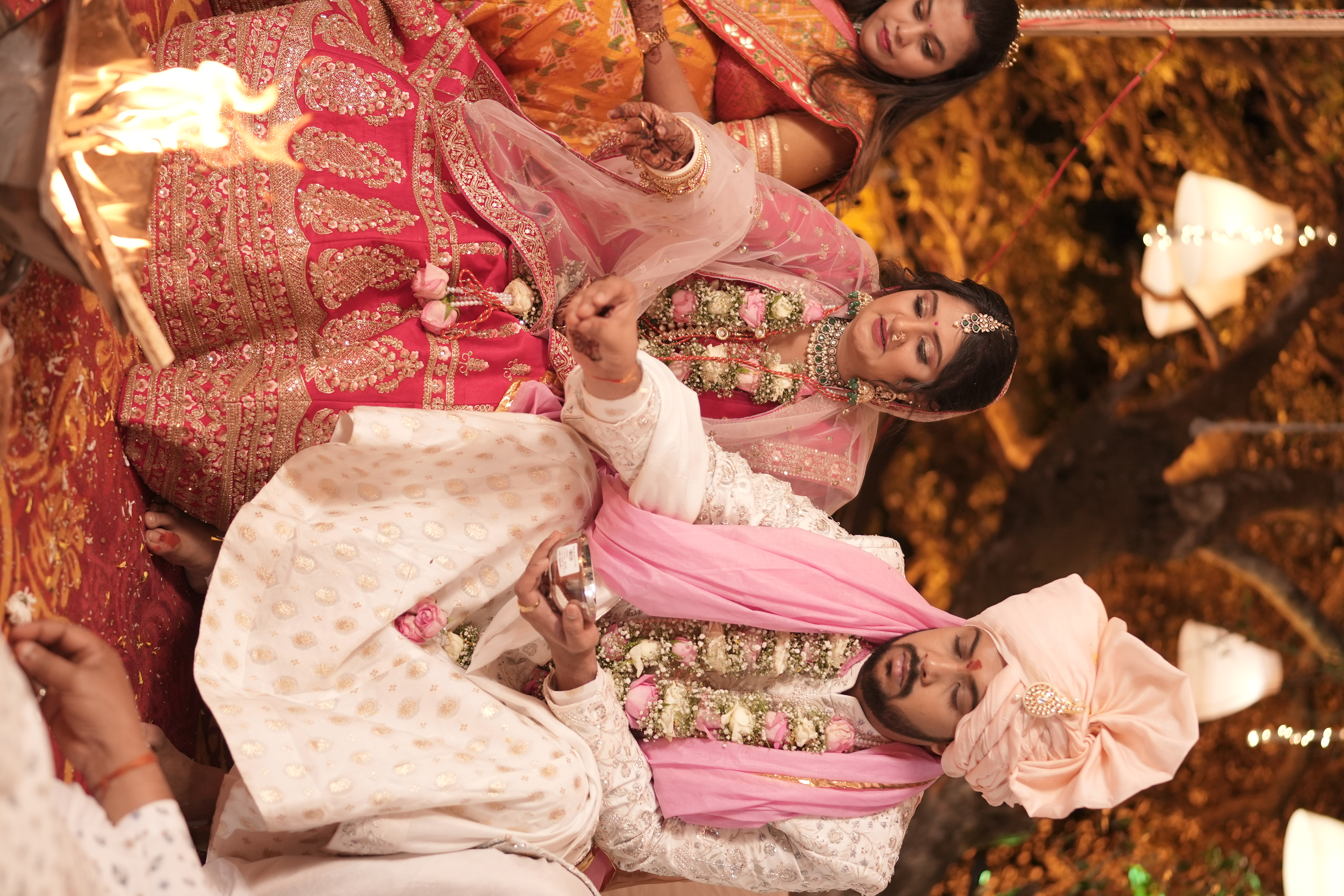 Wedding ceremony varmala